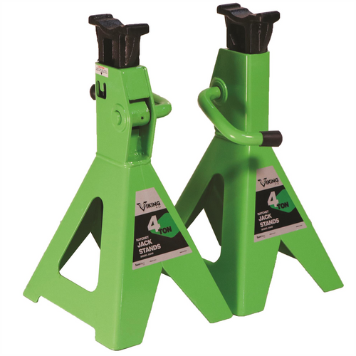 Viking by American Forge & Foundry Viking by AFF - Jack Stands - 4 Ton Capacity - Ratcheting - Pair