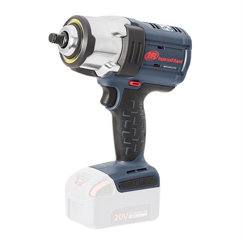 Ingersoll Rand 1/2 Inch 20V Cordless Impact Wrench, 1500 ft-lb Torque, Friction Ring Retainer, Pistol Grip, Bare Tool