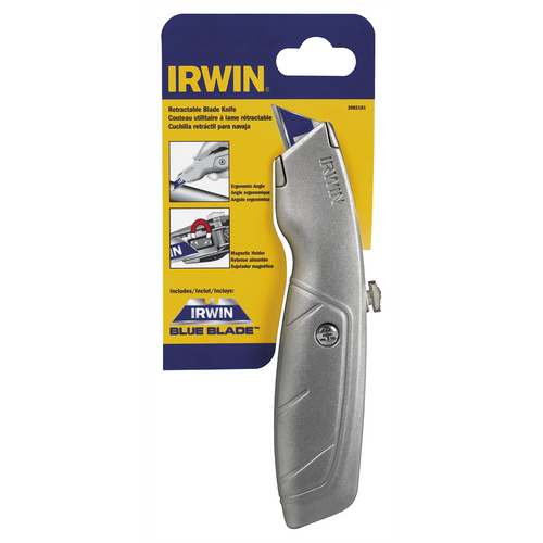 Irwin Industrial STANDARD RETRACTABLE UTILITY KNIFE Irwin Industrial STANDARD RETRACTABLE UTILITY KNIFE