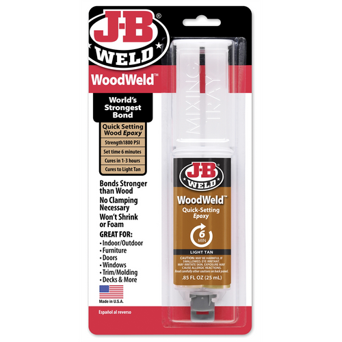 J B Weld J-B Weld 50151 WoodWeld Epoxy Syringe - 25 ml.