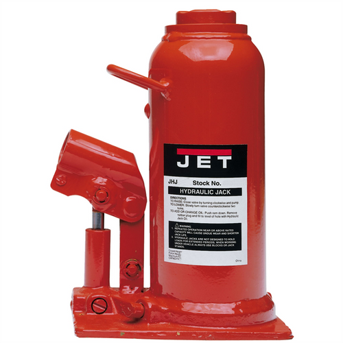 Jet Tools 5-TON BOTTLE JACK, RED Jet Tools 5-TON BOTTLE JACK, RED