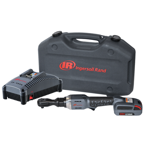 Ingersoll Rand 3/8 in. 20V Cordless Ratchet Wrench with Charger a Ingersoll Rand 3/8 in. 20V Cordless Ratchet Wrench with Charger a