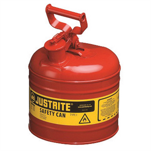 Justrite Mfg. Co. 2Gal/7.5L Safety Can Red