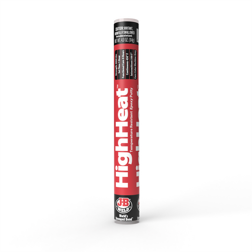 J B Weld J-B Weld 8297 HighHeat 500 Degree Epoxy Putty Stick - 4 oz. J B Weld J-B Weld 8297 HighHeat 500 Degree Epoxy Putty Stick - 4 oz.