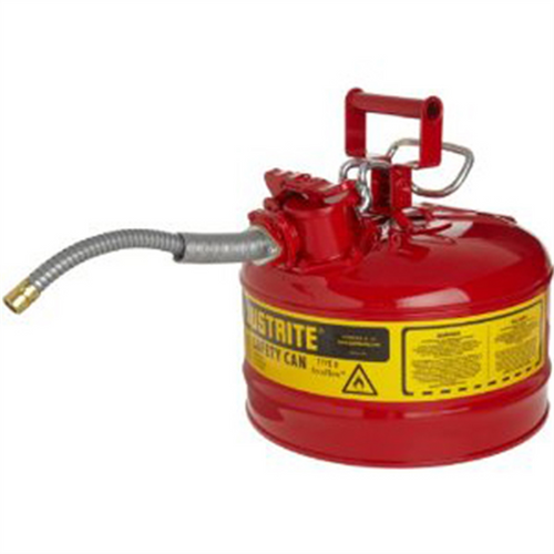 Justrite Mfg. Co. Type 2 Accuflow Can 2.5 Gallon Justrite Mfg. Co. Type 2 Accuflow Can 2.5 Gallon