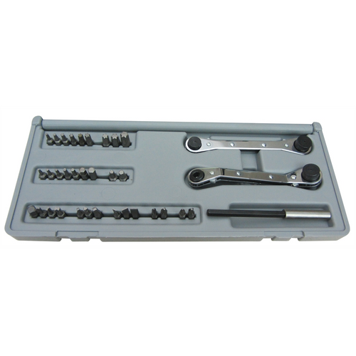 Lang Tools (Kastar) 35 PC. RATCHETING BIT WRENCH SET