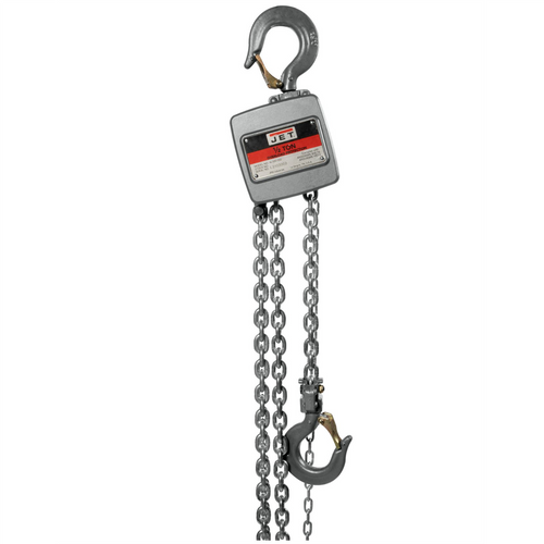 Jet Tools 1-1/2-Ton Hand Chain Hoist with 20' Lift - AL100-050-20 Jet Tools 1-1/2-Ton Hand Chain Hoist with 20' Lift - AL100-050-20