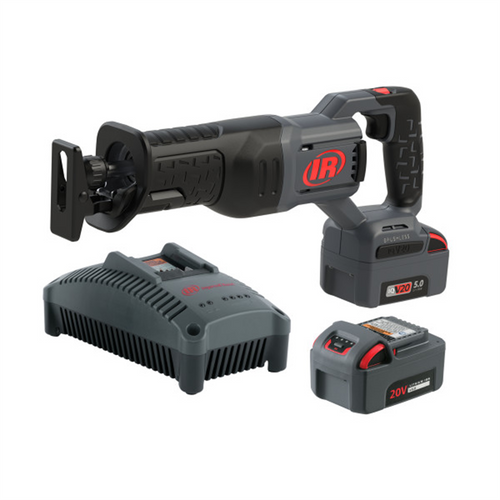 Ingersoll Rand 20V Cordless Reciprocating Saw 2 Battery Kit, 1-1/4" Stroke, 3000 SPM Ingersoll Rand 20V Cordless Reciprocating Saw 2 Battery Kit, 1-1/4" Stroke, 3000 SPM