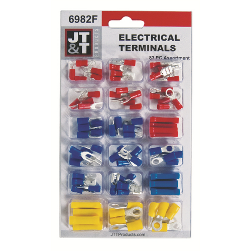 The Best Connection Terminal Assortment Kit 83pc The Best Connection Terminal Assortment Kit 83pc