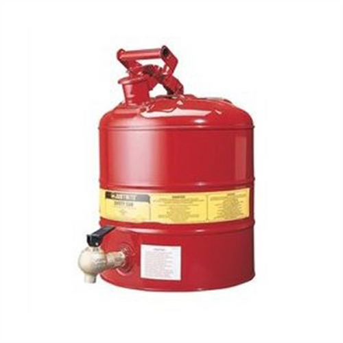 Justrite Mfg. Co. 5Gal/19L Lab Red w/540 FCT Justrite Mfg. Co. 5Gal/19L Lab Red w/540 FCT