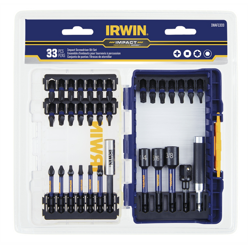 Irwin Industrial 33pc Impact Screwdriving Set Irwin Industrial 33pc Impact Screwdriving Set