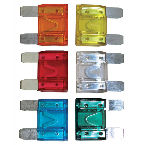 The Best Connection 20 THRU 80 AMP MAXI FUSE KIT 6 PCS