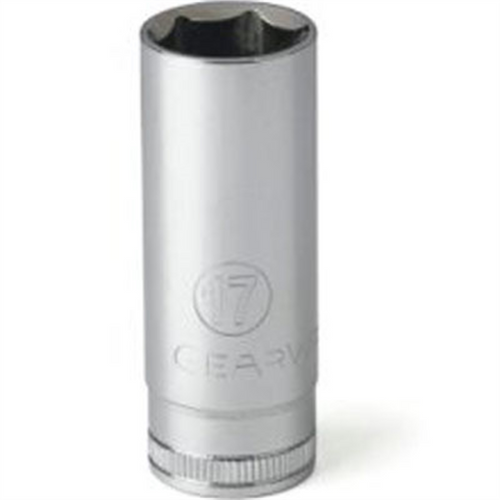 GearWrench 1/4 Inch Drive 6 Point Deep Metric Socket 13mm