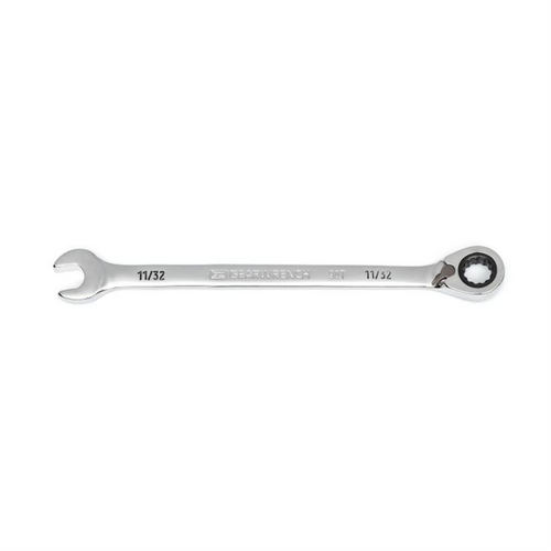 GearWrench 11/32 Inch 90-Tooth 12 Point Reversible Ratcheting Wrench GearWrench 11/32 Inch 90-Tooth 12 Point Reversible Ratcheting Wrench