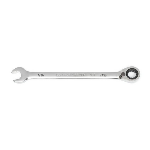 GearWrench 7/16 Inch 90-Tooth 12 Point Reversible Ratcheting Wrench