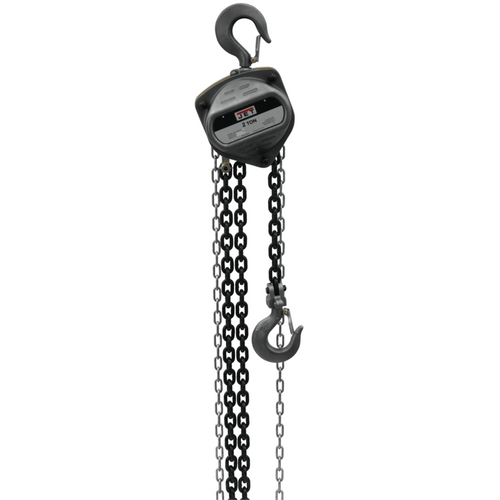 Jet Tools 1-Ton Hand Chain Hoist with 10' Lift - S90-100-10