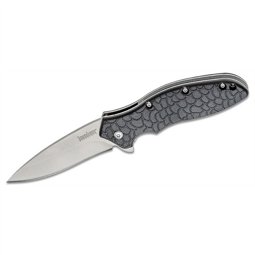 Kershaw OSo Sweet Assisted Open Liner Lock Drop Point Blade EDC Folding Pocket Knife - Black Kershaw OSo Sweet Assisted Open Liner Lock Drop Point Blade EDC Folding Pocket Knife - Black