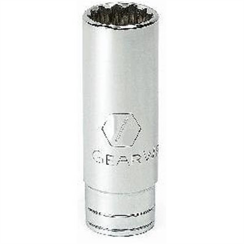 GearWrench 3/8 Inch Drive 12 Point Deep SAE Socket 3/8 Inch