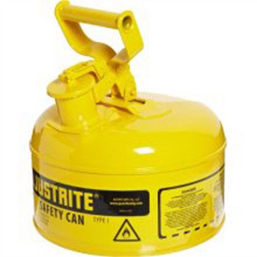 Justrite Mfg. Co. 1Gal/4L Safety Can Yellow