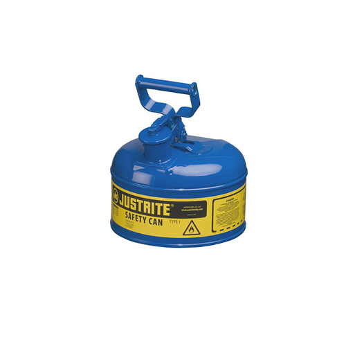 Justrite Mfg. Co. CAN, SAFETY, TYPE1, 1G, BLU