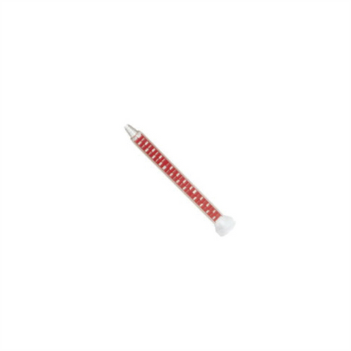 Fusor 90990 Red Power 24 Element Mixing Tip with Integral Thread, 0.34 in Dia, 5.8 in L