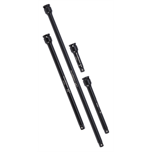 GearWrench 4 Piece 3/8 Inch Drive Impact Extension Set 3 Inch, 6 Inch, 10 Inch & 15 Inch