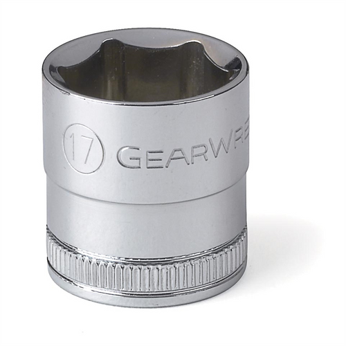GearWrench 3/8 Inch Drive 6 Point Standard Metric Socket 17mm GearWrench 3/8 Inch Drive 6 Point Standard Metric Socket 17mm