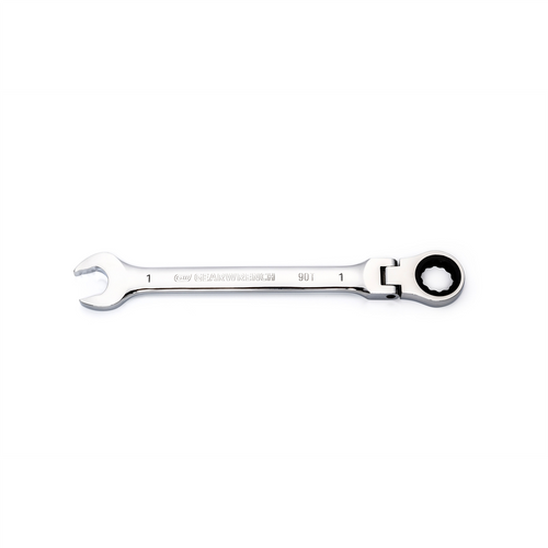 GearWrench 1 Inch 90-Tooth 12 Point Flex Head Ratcheting Combination Wrench