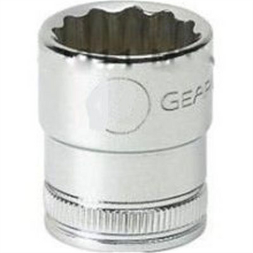 GearWrench 1/2 Inch Drive 12 Point Standard Metric Socket 16mm