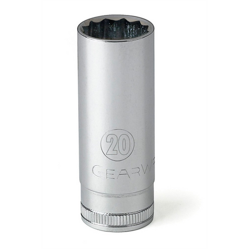 GearWrench 1/2 Inch Drive 12 Point Deep Metric Socket 16mm