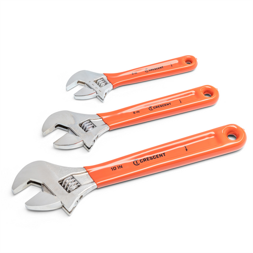 Gearwrench 3 Piece Adjustable Cushion Grip Wrench Set 6", 8" & 10" Gearwrench 3 Piece Adjustable Cushion Grip Wrench Set 6", 8" & 10"