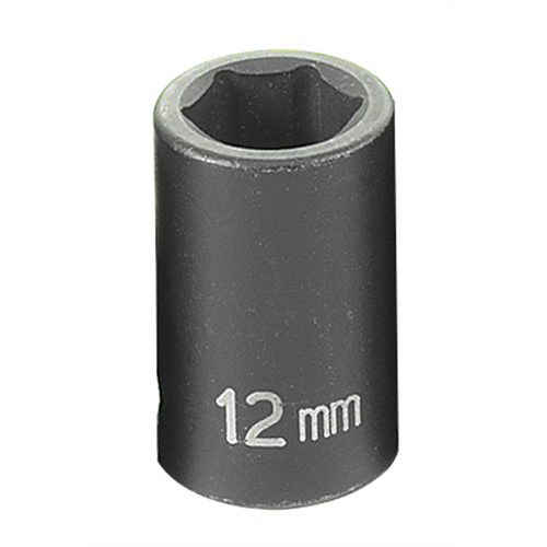 Grey Pneumatic SOC 12MM 3/8D IMP 6PT
