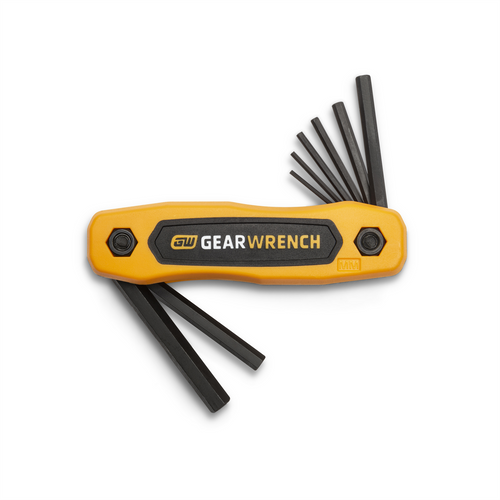 GearWrench 8 Piece Metric Folding Hex Key Set GearWrench 8 Piece Metric Folding Hex Key Set