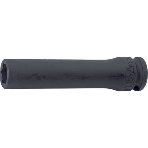 Ko-ken USA 13300M-21 3/8 Sq. Dr. Socket  21mm 6 point Length 80mm