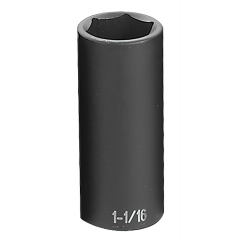 Grey Pneumatic SOC 1-1/16 1/2D IMP 6PT DP