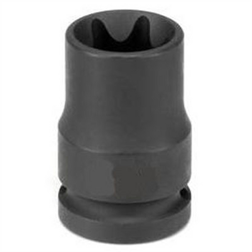 Grey Pneumatic 1/2" Drive x E12 External Torx Impact Socket