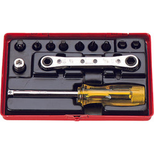 Ko-ken USA 2254M 1/4 Sq. Dr. Bit set      12 pieces