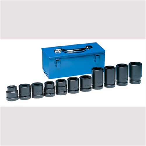 Grey Pneumatic 1" Drive 11 Piece Metric Truck Set Grey Pneumatic 1" Drive 11 Piece Metric Truck Set