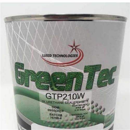 GENTEC AND GREENTEC PRODUCTS GTP210LG(Q) High Build 2K Urethane Sealer, 1 qt Can, Light Gray, 149.1 g/L VOC, 4:1 Mixing