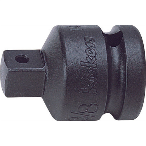 Ko-ken USA 14433A-B 1/2 Sq. Dr. Adaptor  3/8 Square Length 37.5mm Ball type