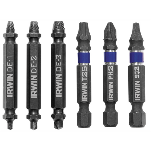 Hanson 6pc double ended screw extractor set Hanson 6pc double ended screw extractor set