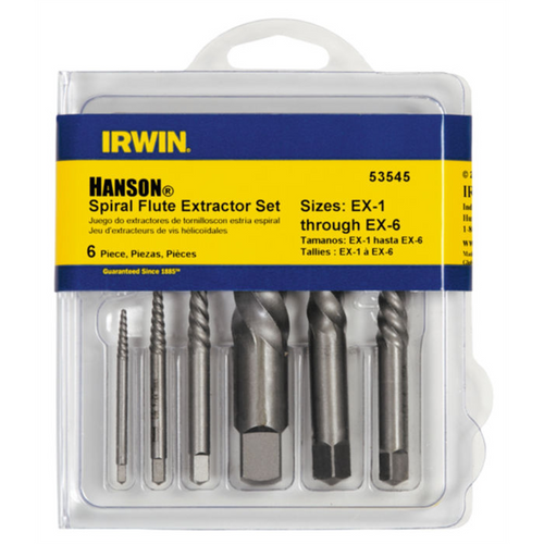 Hanson 6PC SPIRAL EXTRACTOR SET
