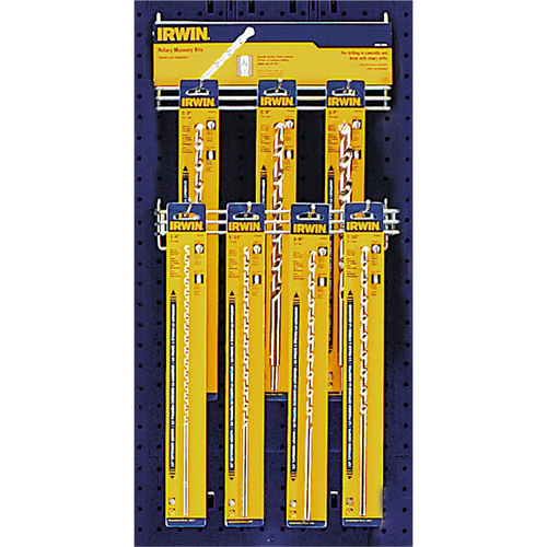 Hanson 14PC Long Length Rotary Drill Bit Display