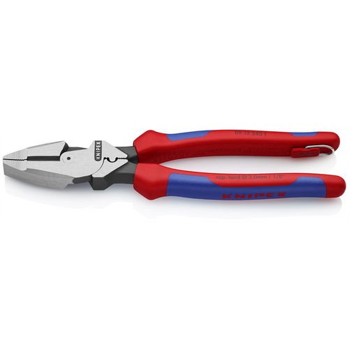 KNIPEX Lineman's Pliers, New Eng Puller/Crimper KNIPEX Lineman's Pliers, New Eng Puller/Crimper