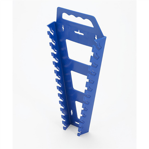 Hansen Global Univ Wrench Rack, Holds 13 Wrenches, Blue