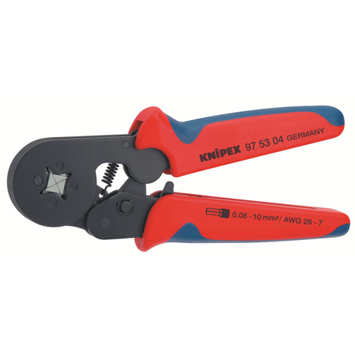 KNIPEX SELF ADJ.CRIMPING PLIERS FOR CABLE FERRULS XXX KNIPEX SELF ADJ.CRIMPING PLIERS FOR CABLE FERRULS XXX