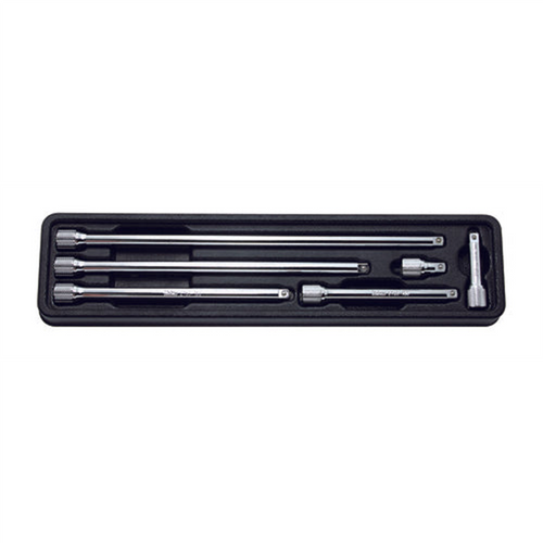 Ko-ken USA 1/4 Sq. Dr. Extension Bar Set 28-250mm ABS Tray  6 pieces