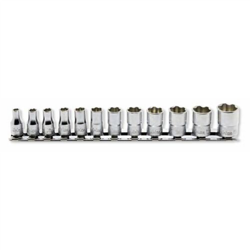 Ko-ken USA RS2410M/12 1/4 Sq. Dr. Socket set  4-14mm Surface 200mm  12 pieces