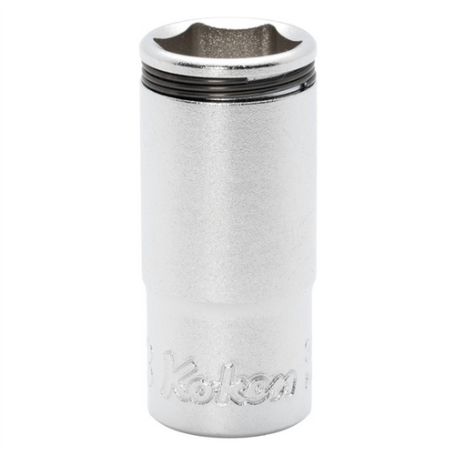Ko-ken USA 3/8 Sq. Dr. Semi-Deep NUT GRIP® Socket 13mm Ko-ken USA 3/8 Sq. Dr. Semi-Deep NUT GRIP® Socket 13mm