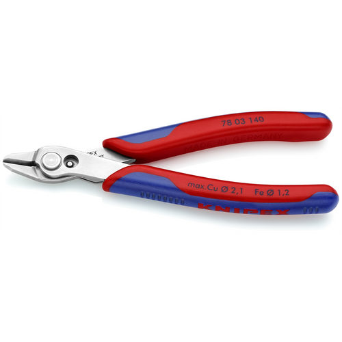 KNIPEX 5 1/2IN ELECTRONICS SUPER KNIPS XL-COMFORT GRIP
